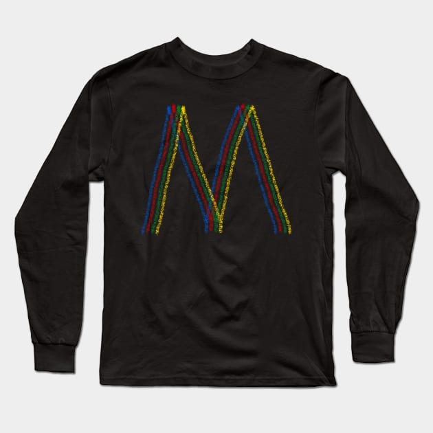 The letter M! Long Sleeve T-Shirt by spinlifeapparel